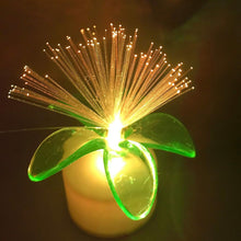 Fiber Optic Light, Mini Color Change LED Table Centerpieces, Light Up Candle, Diwali - Pack of 12