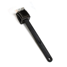 Black 2 Side Use Brush Scarp Cleaning Brush &  Wire Brush for Garage Use