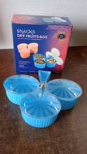 Premium 3-Compartment Revolving Dry Fruit Box (1 Pc)