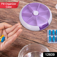 Cute 7-Day Pill Box Dispenser – Portable 7-Grid Medicine Organizer (1 Pc)